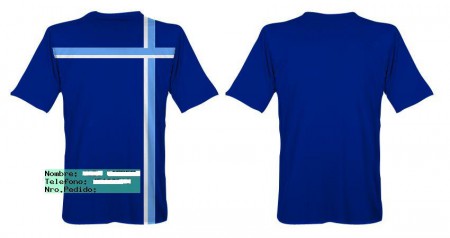 MODELO PROPUESTO DE LA CAMISETA AÑO 2012